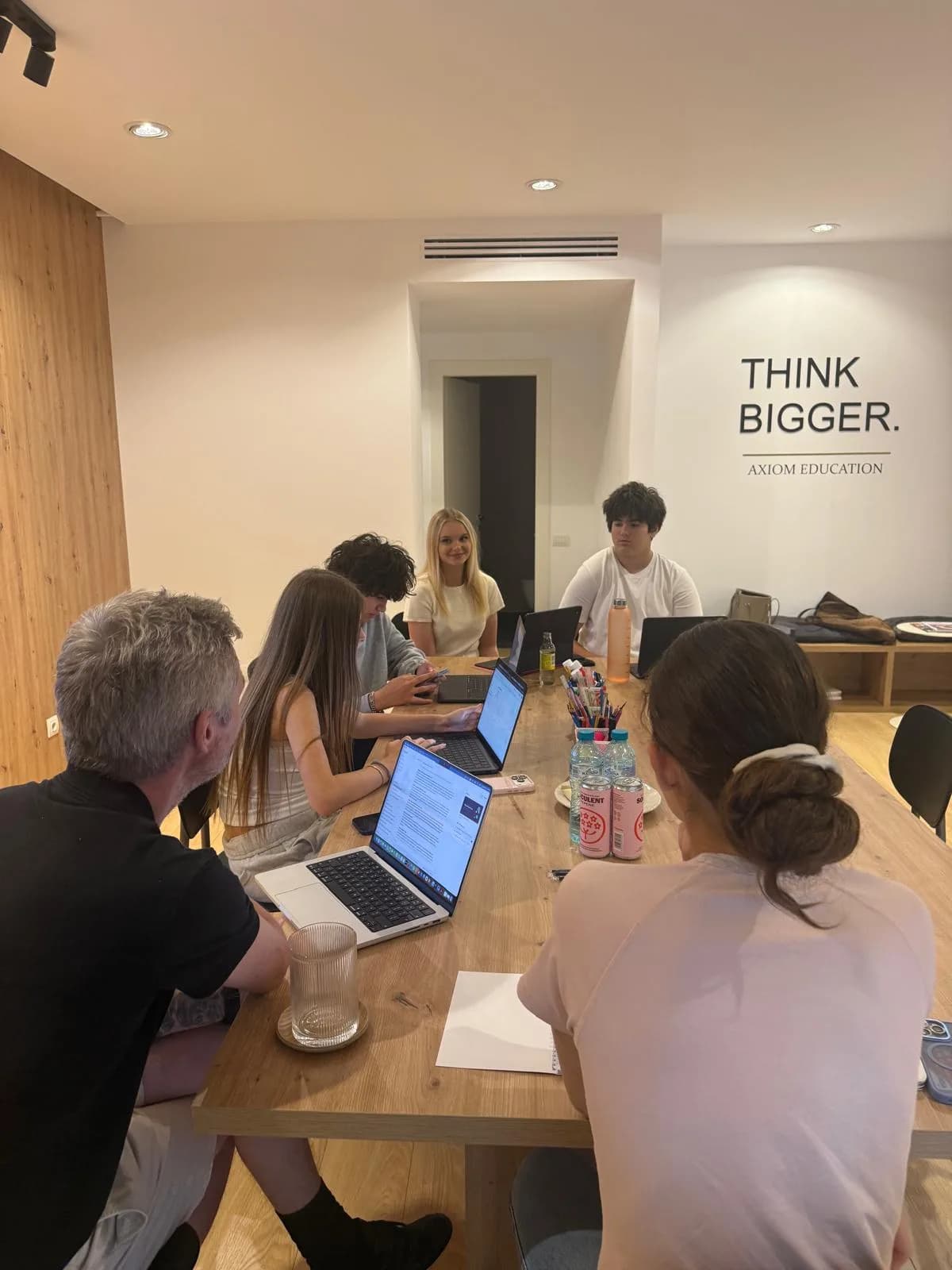 Small-group sessions at Axiom · Bucharest