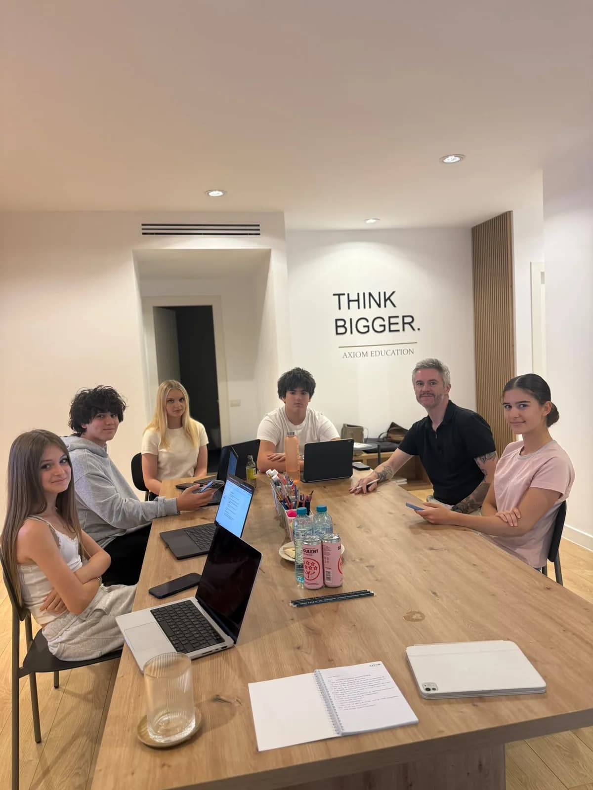 Small-group sessions at Axiom · Bucharest